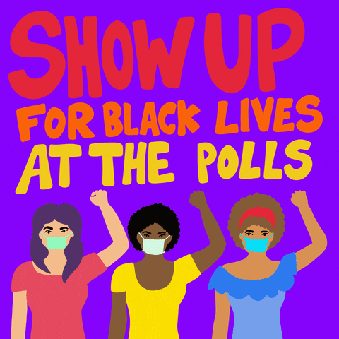Show Up Black Lives Matter GIF by INTO ACTION