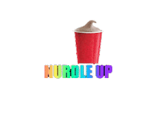 ice cream chocolate frosty Sticker by Wendy's