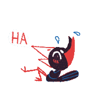 Laugh Lol Sticker by JonDraws