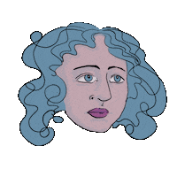 Bored Eyeroll Sticker