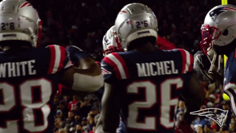 James White Reaction GIF by New England Patriots