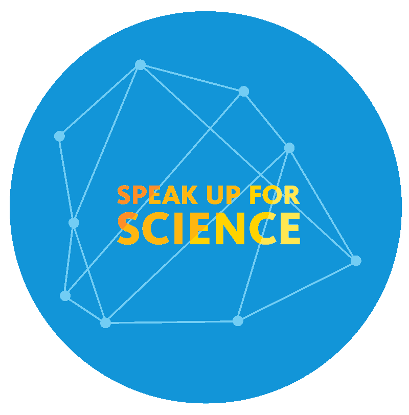 Speak Up For Science Sticker by University of California