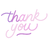 Thanks Sticker by Maggie Chen