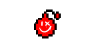 Pixel Smile Sticker by Banger Studio