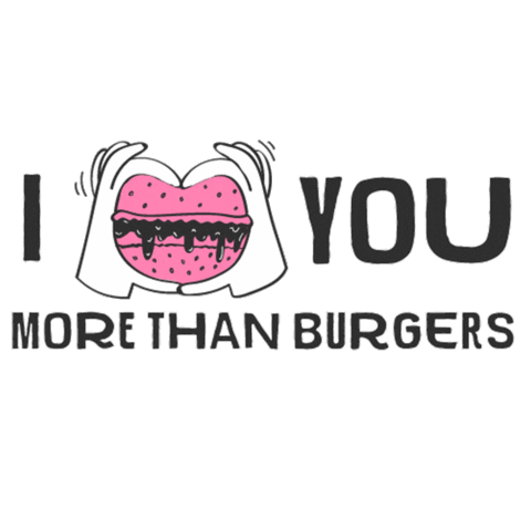 Burgers Burgerlovers Sticker by Sorry Burger