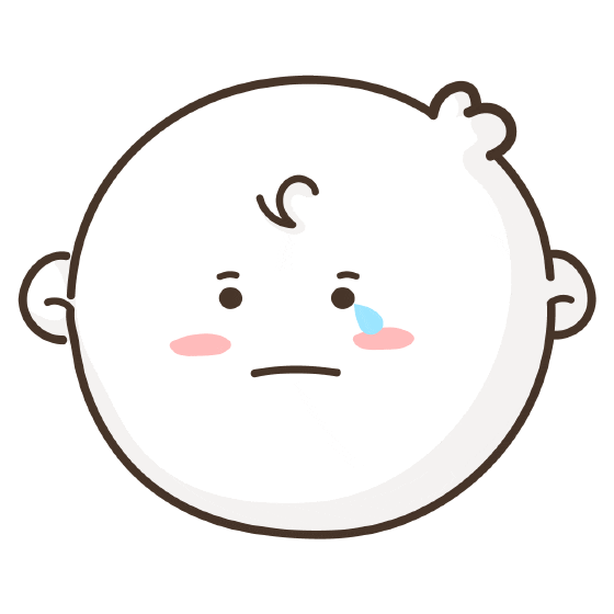 Sad Face Sticker