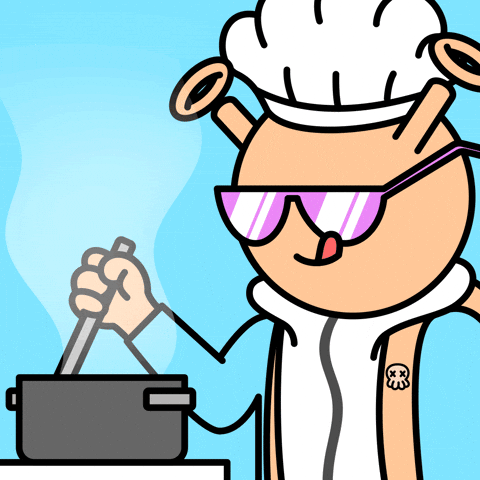 Chef Cooking GIF by Quirkies