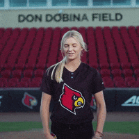 University Of Louisville Softball GIF by Louisville Cardinals