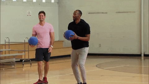 episode 2 dodgeball GIF by The Bachelorette