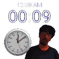 Zero Nine 12Am Sticker