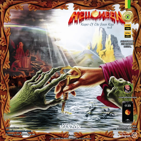 Helloween - Keeper of the Seven Keys (1987) Cover