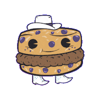 RiseBiscuits biscuit southern blues risebiscuits sweet southern blues Sticker