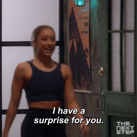 I Have a Surprise