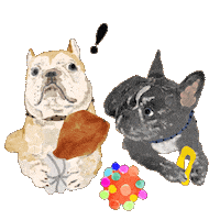 Heart Dog Sticker