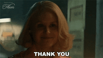 Alison Pill Thank You GIF by Amazon Prime Video