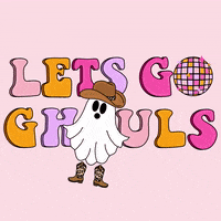 Pink Halloween GIF