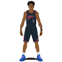 Detroit Pistons Basketball Sticker by Panini America