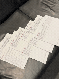Text Overlapping GIF by Alex Boya