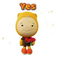 Happy Red Roses Sticker by Gumazing