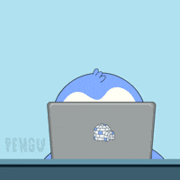 Drawing Studying GIF by Pudgy Penguins