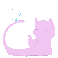 amerosa cat drawing ring coco Sticker