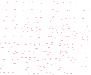 Background Hearts Sticker