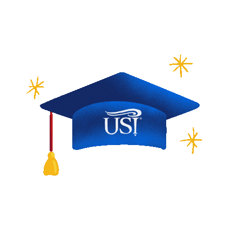 Usi Sticker by University of Southern Indiana