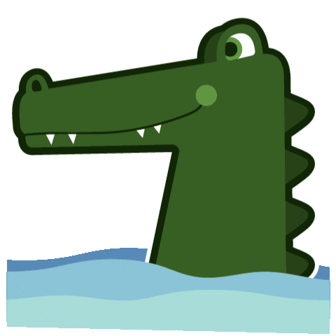 Florida Gators Swimming Sticker by University of Florida