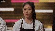 Shocked Dessert GIF by MasterChefAU