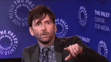 David Tennant Point GIF by The Paley Center for Media