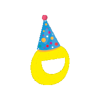 cardfactory party wakey cardfactory Sticker