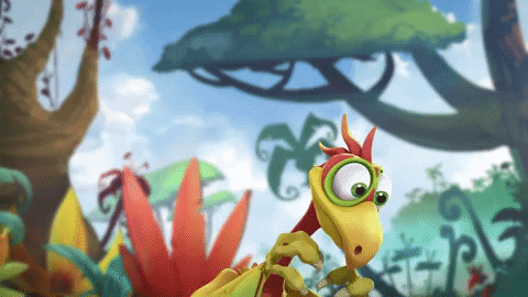 Happy T-Rex GIF by Gigantosaurus