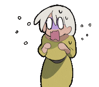 Scared Mom Sticker