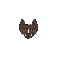 Cat Joyce Sticker