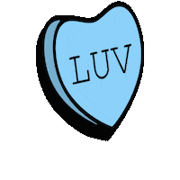 Valentine Hearts Sticker