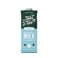Plant Based Coffee Sticker by Take Two Foods