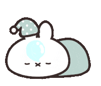 Tired Night Sticker