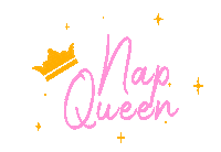 Tired Queen Sticker