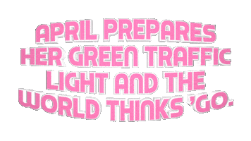 Happy April Sticker by OpticalArtInc.