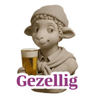 Bier Gezellig Sticker by inDordrecht