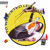 Hand Cooking Sticker by Centrum Cyfrowe
