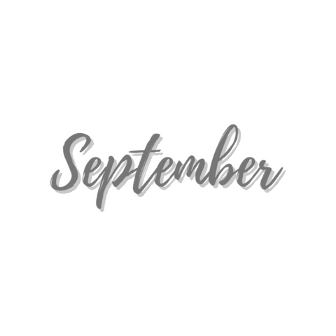 September Month Sticker by Heartlines Copywriting Studio