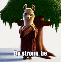 Wisdom Be Strong GIF by dalaillamazen