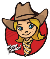 Cowgirl Cowboy Hat Sticker by Pizza Ranch