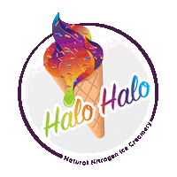 halohaloicecreamery ice cream icecream halo ph Sticker