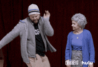 tyler labine flirting GIF by HULU