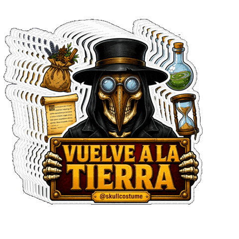 Halloween Volver Sticker