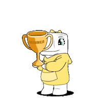 Happy First Place Sticker by Ordinary Friends