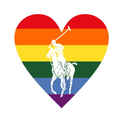 Rainbow Pride Sticker by Ralph Lauren