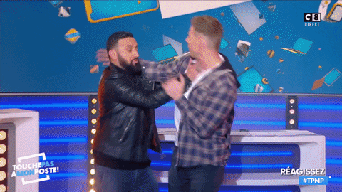 touche pas a mon poste fight GIF by C8